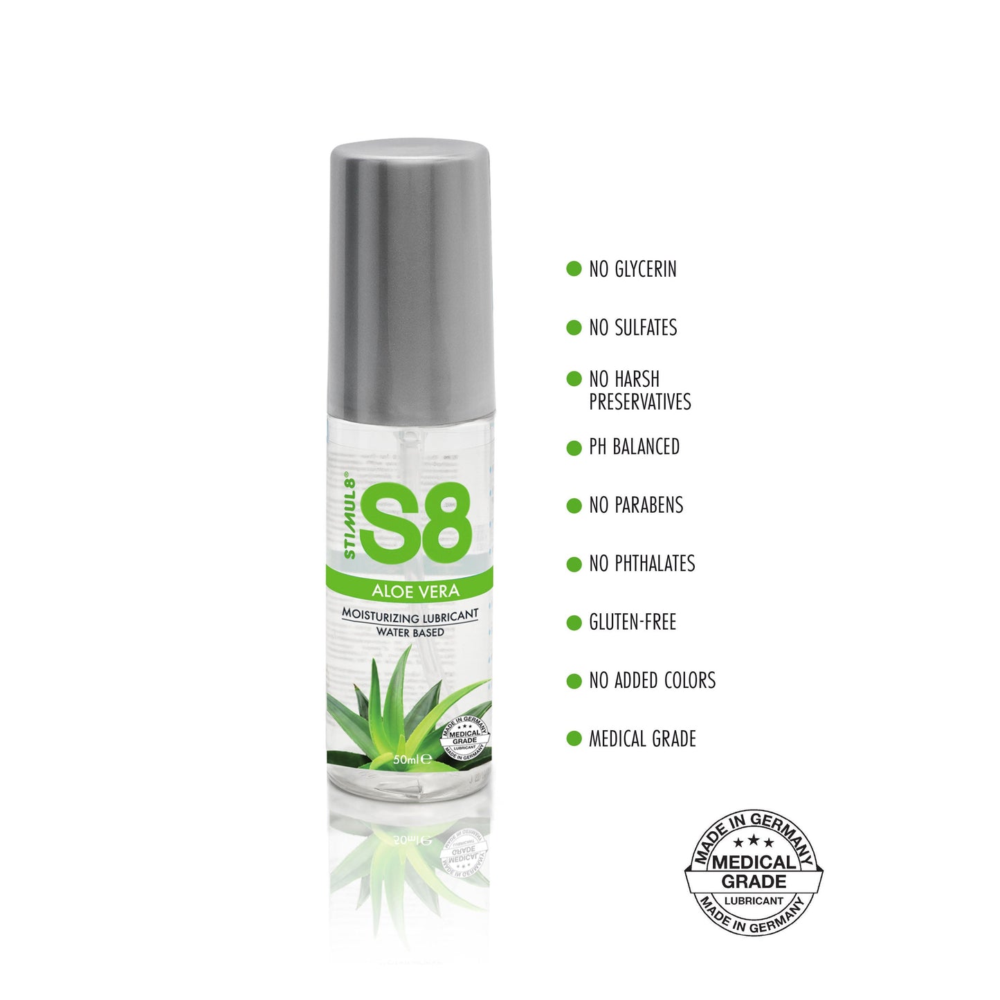 S8 Aloe Vera Lube (50ml)